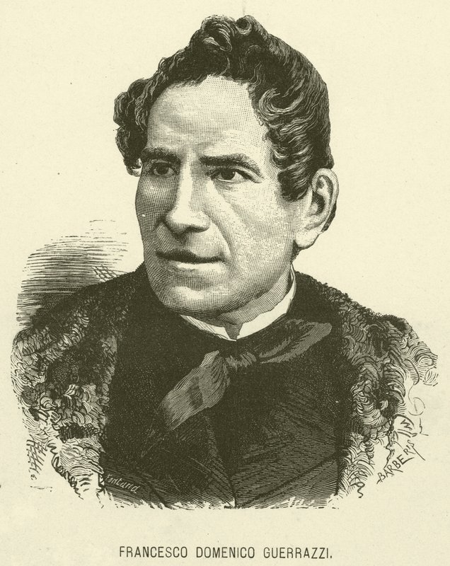 Francesco Domenico Guerrazzi (metszet) alkotó: Italian School