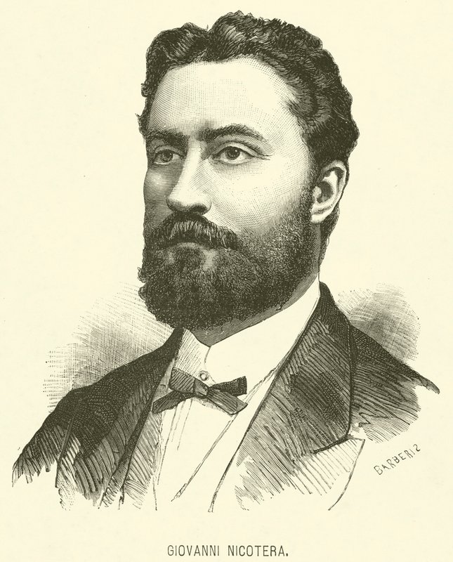 Giovanni Nicotera (metszet) alkotó: Italian School