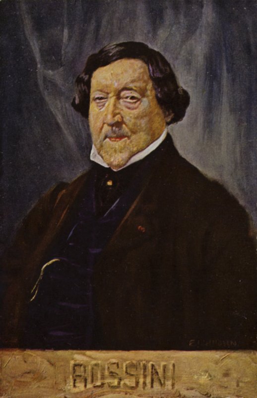 Gioachino Rossini portréja alkotó: Italian School