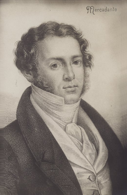 Saverio Mercadante portréja alkotó: Italian School