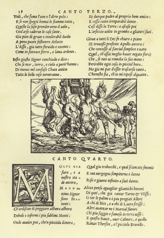 Phaeton bukása alkotó: Italian School