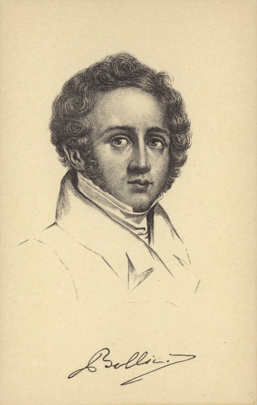 Vincenzo Bellini olasz operaszerző (1801-1835) alkotó: Italian School