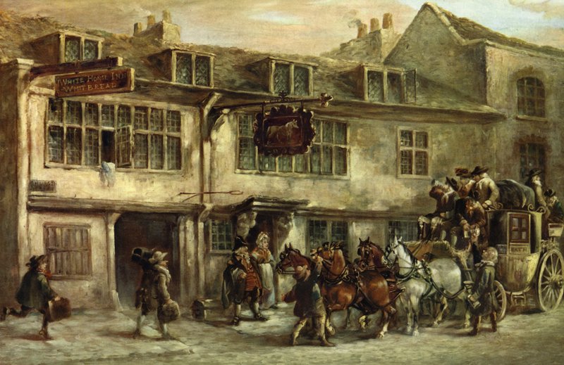 The White Horse Inn, Clelsea alkotó: J.C. Maggs
