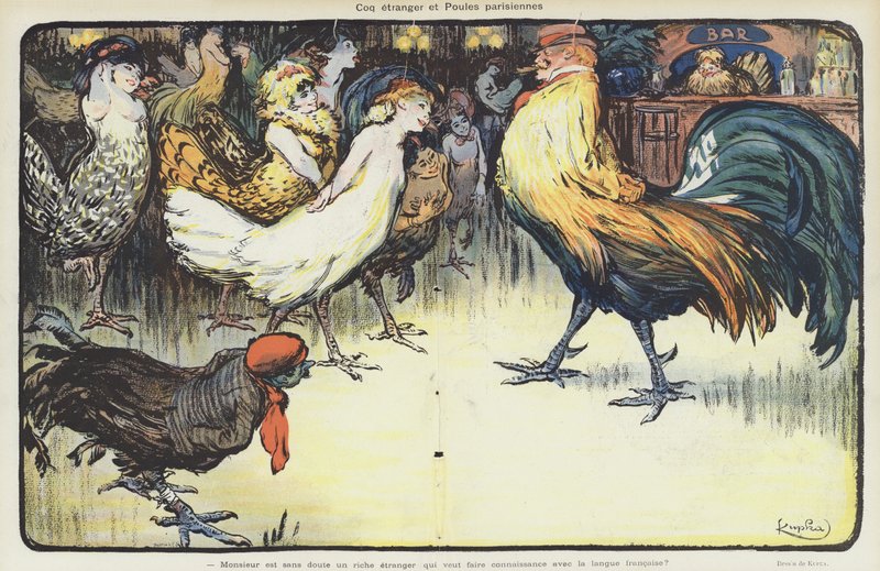 Illusztráció Le Rire alkotó: J.J. Verreyt