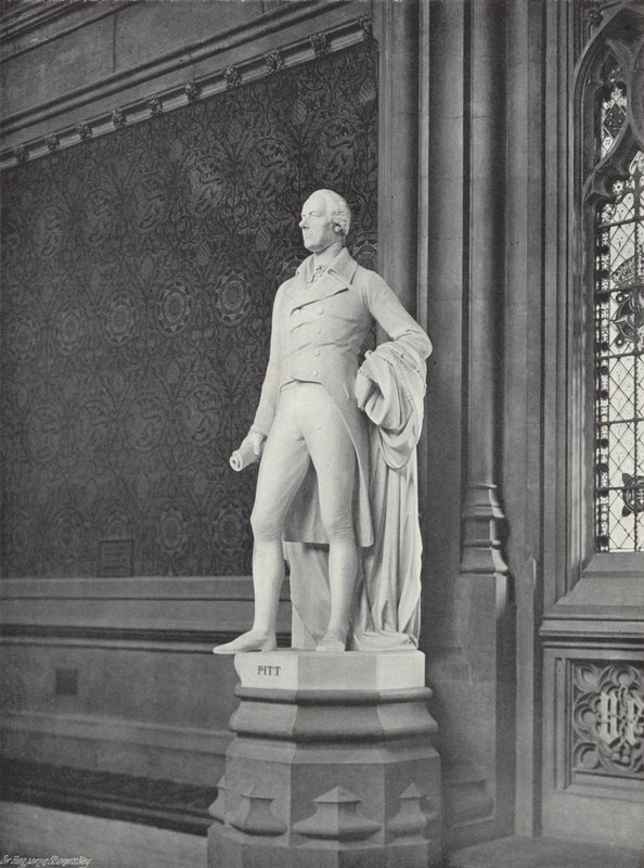 Pitt szobra alkotó: J. Benjamin Stone