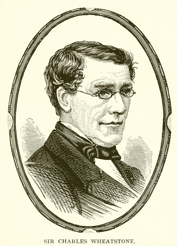 Sir Charles Wheatstone alkotó: J. R. Sinclair