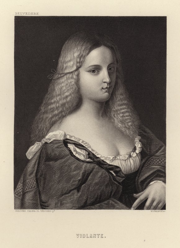 Violante alkotó: Jacopo Palma