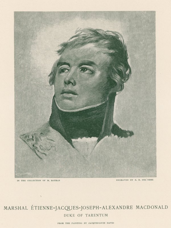 Etienne-Jacques-Joseph-Alexandre Macdonald marsall alkotó: Jacques Louis David
