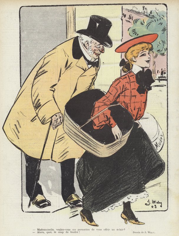Illusztráció Le Rire alkotó: Jacques Wely