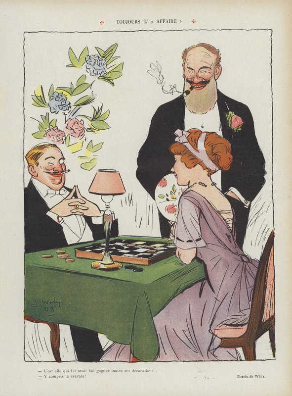 Illusztráció Le Rire alkotó: Jacques Wely