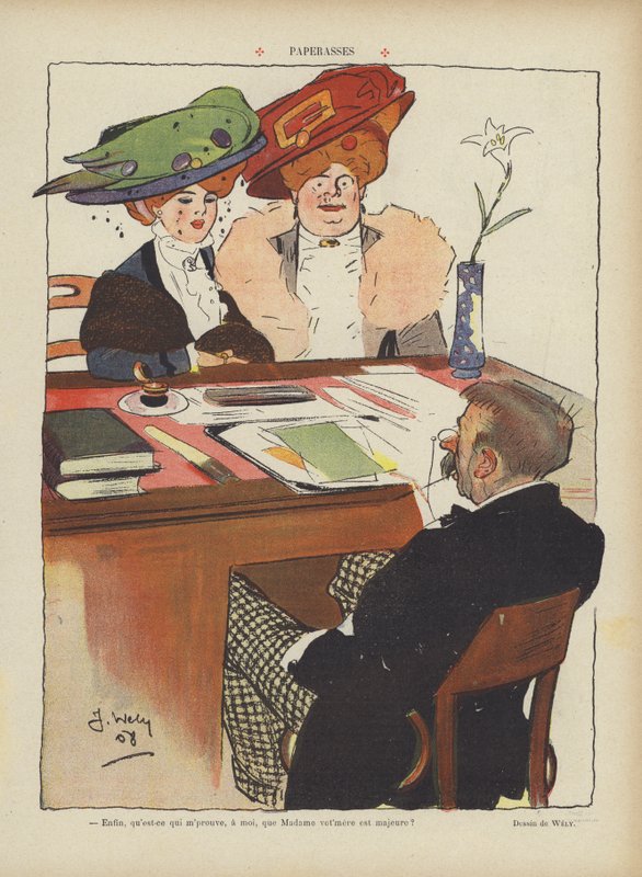 Illusztráció Le Rire alkotó: Jacques Wely
