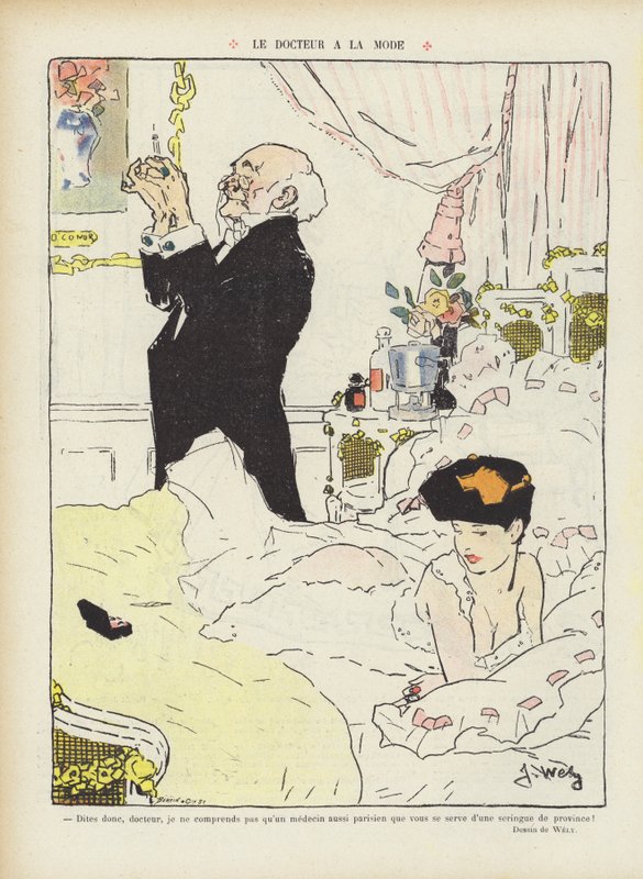 Illusztráció Le Rire alkotó: Jacques Wely