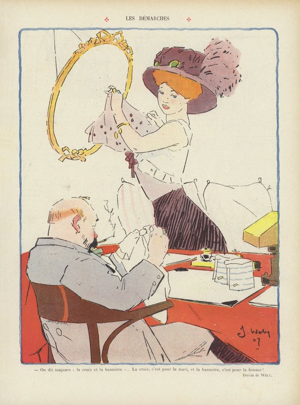 Illusztráció Le Rire alkotó: Jacques Wely