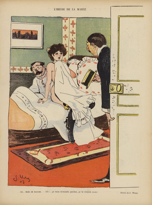 Illusztráció Le Rire alkotó: Jacques Wely