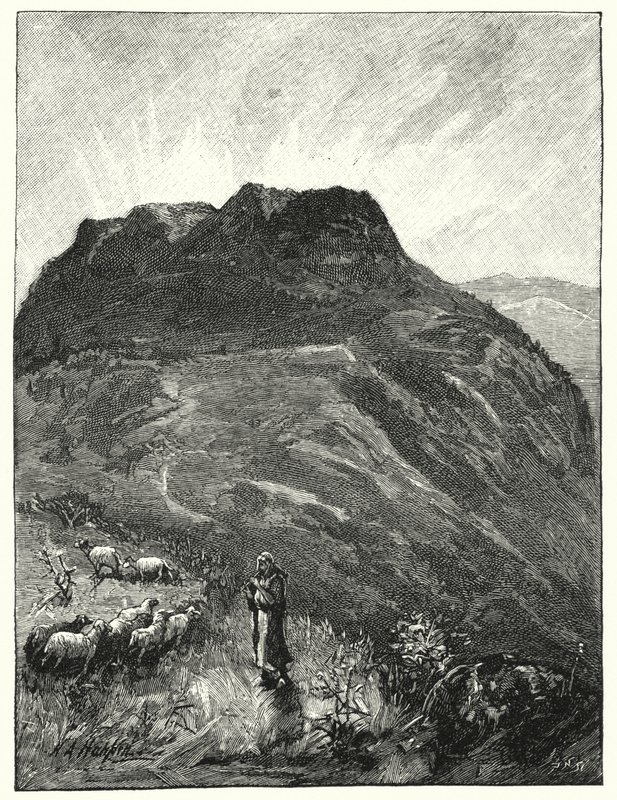 A szépségek hagyományos hegye (litho) alkotó: James (after) Clark
