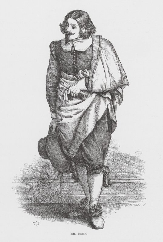 Mr Brisk (metszet) alkotó: James Dawson Watson