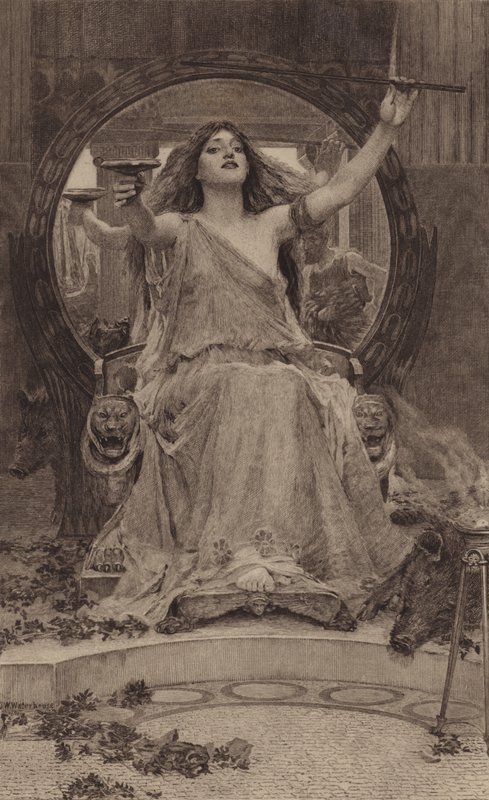 Circe (metszet) alkotó: James Dobie