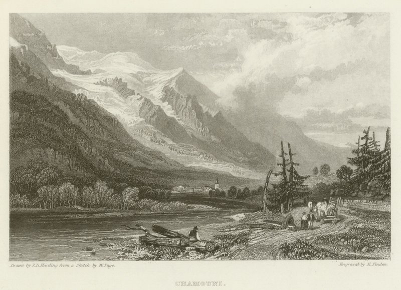 Chamouni alkotó: James Duffield Harding