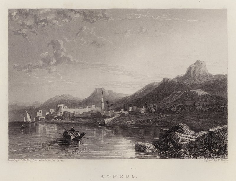 Ciprus (színes litó) alkotó: James Duffield Harding