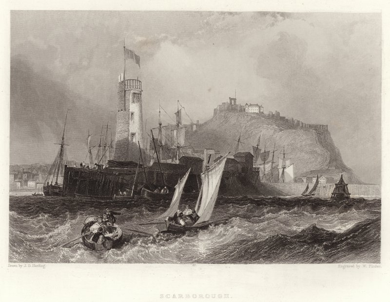Scarborough alkotó: James Duffield Harding