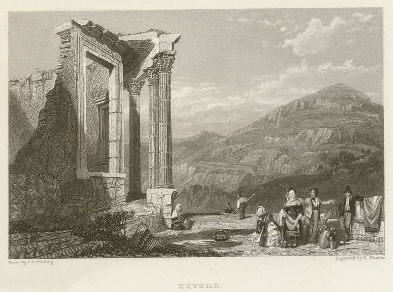 Tivoli alkotó: James Duffield Harding