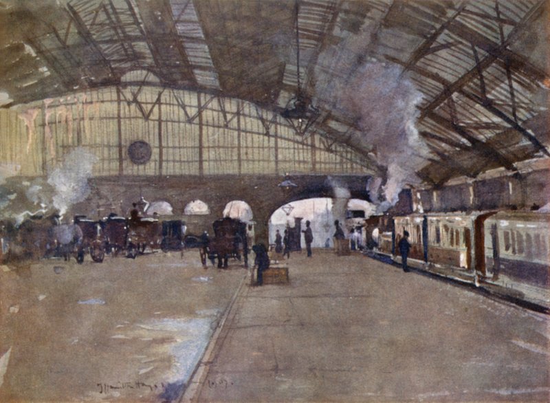 Lime Street állomás alkotó: James Hamilton Hay