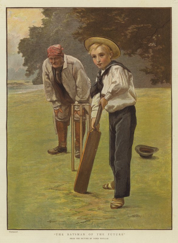 A jövő denevérembere (chromolitho) alkotó: James Hayllar