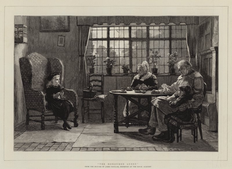 A tisztelt vendég alkotó: James Hayllar