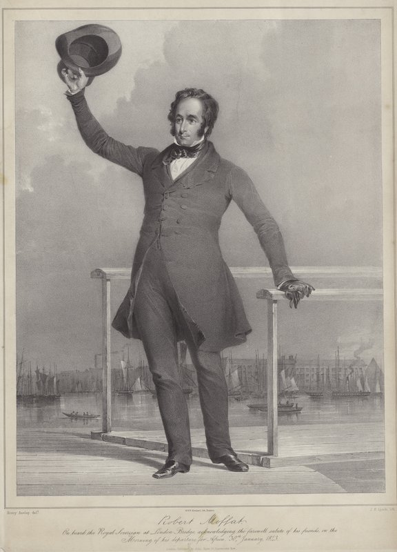 Robert Moffat, skót afrikai misszionárius alkotó: James Henry Lynch