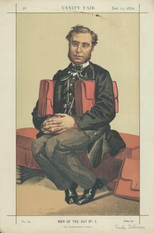 Emile Ollivier úr alkotó: James Jacques Joseph Tissot