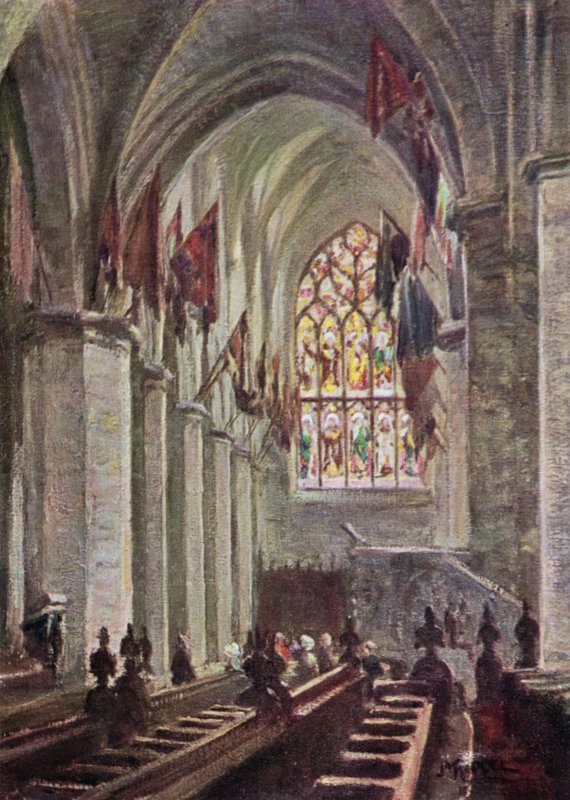 St Giles, nyugati ablak alkotó: James Riddel