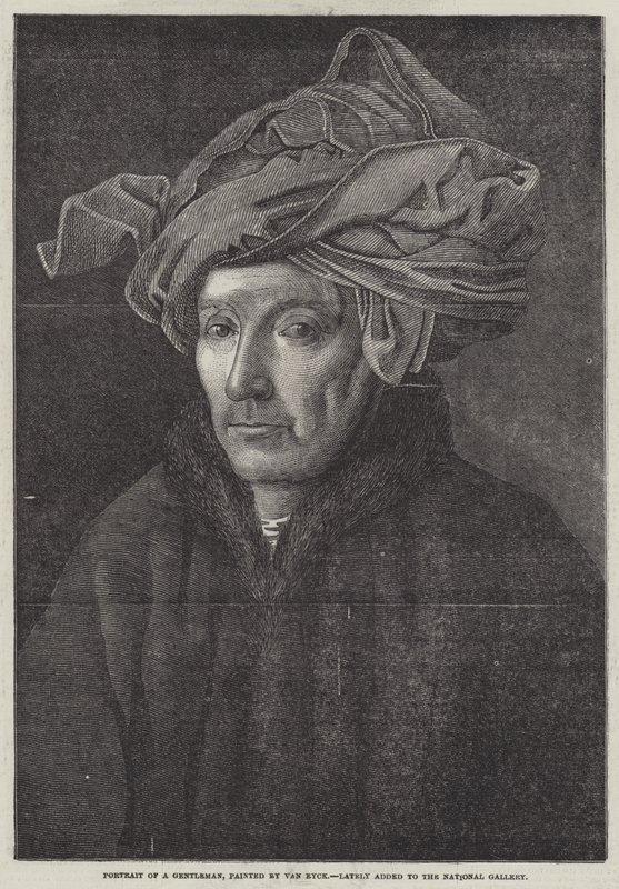 Egy úriember portréja alkotó: Jan van Eyck