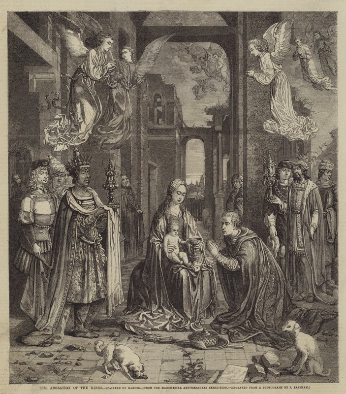 A királyok imádása alkotó: Jan Gossaert