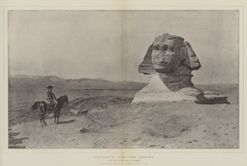 Napóleon és a Szfinx alkotó: Jean Leon Gerome