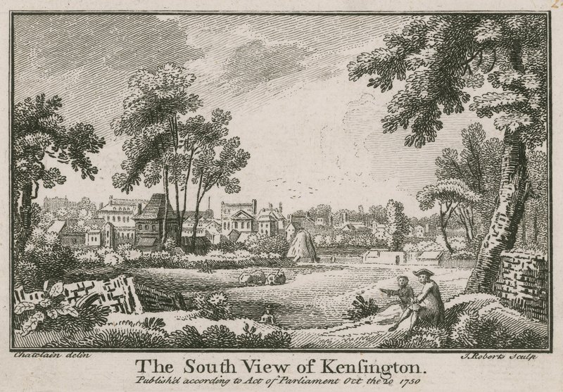 Kensington déli képe alkotó: Jean Baptiste Claude Chatelain