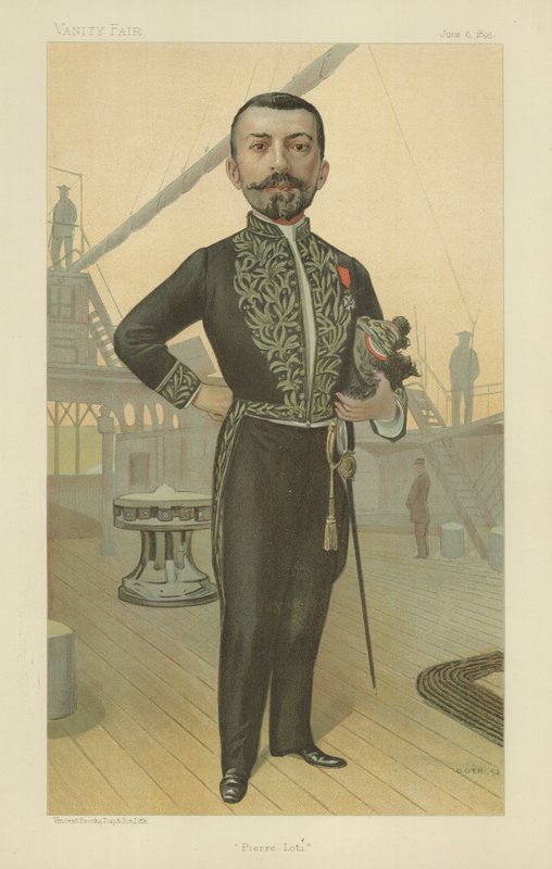 Julien Viaud (Pierre Loti) alkotó: Jean Baptiste Guth