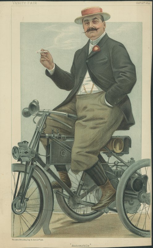 Albert de Dion gróf alkotó: Jean Baptiste Guth