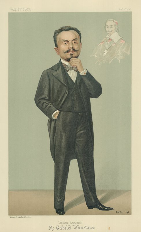 M Gabriel Hanotaux alkotó: Jean Baptiste Guth