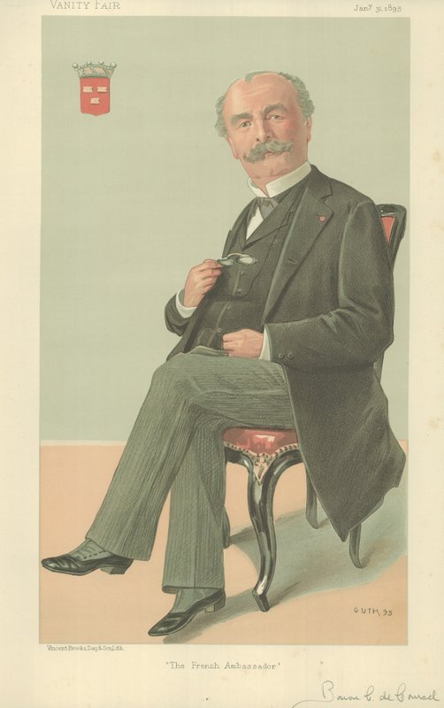 Chaudron de Courcel báró alkotó: Jean Baptiste Guth