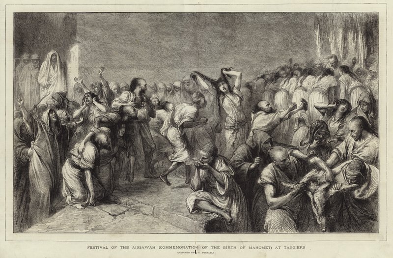 Aissawah fesztiválja alkotó: Jean Francois Portaels