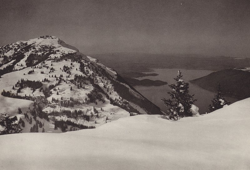 Rigi im Winter (f/w fotó) alkotó: Jean Gaberell