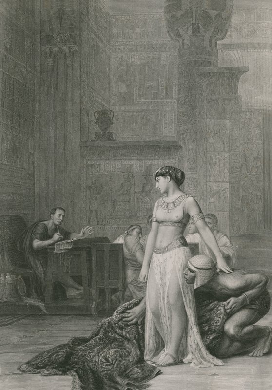 Kleopátra és Caesar alkotó: Jean Leon Gerome