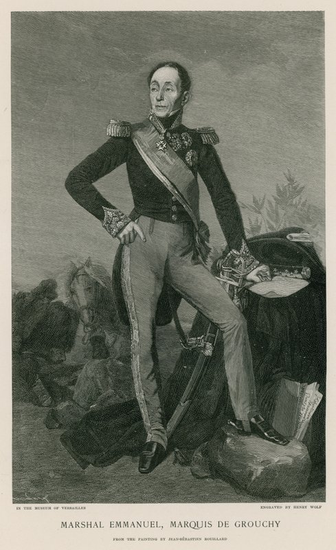 Emmanuel marsall, Grouchy márki alkotó: Jean Sebastien Rouillard
