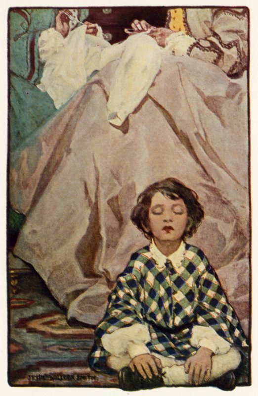 A kis föld (színes litó) alkotó: Jessie Willcox Smith