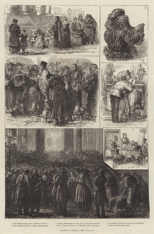 Húsvét Oroszországban alkotó: Johann Nepomuk Schonberg