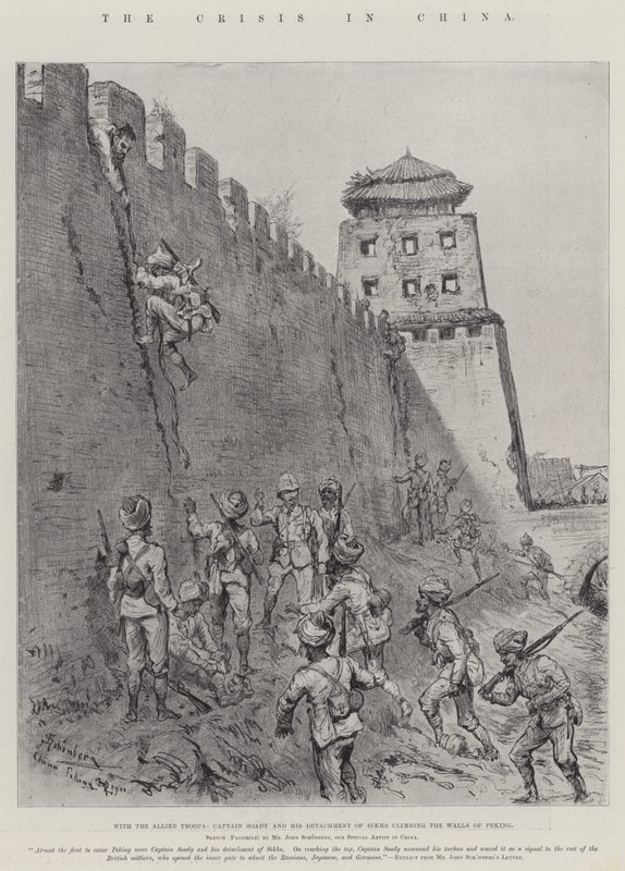 A válság Kínában alkotó: Johann Nepomuk Schonberg