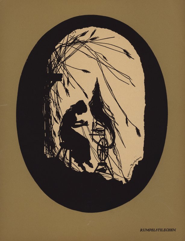 Rumpelstiltskin (litho) alkotó: Johanna Beckmann