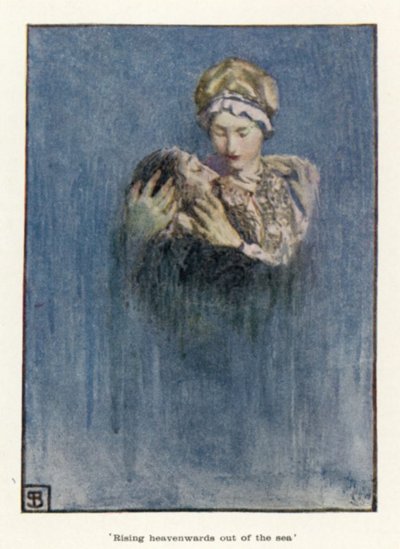 "A tengerből az ég felé emelkedik alkotó: John Byam Liston Shaw