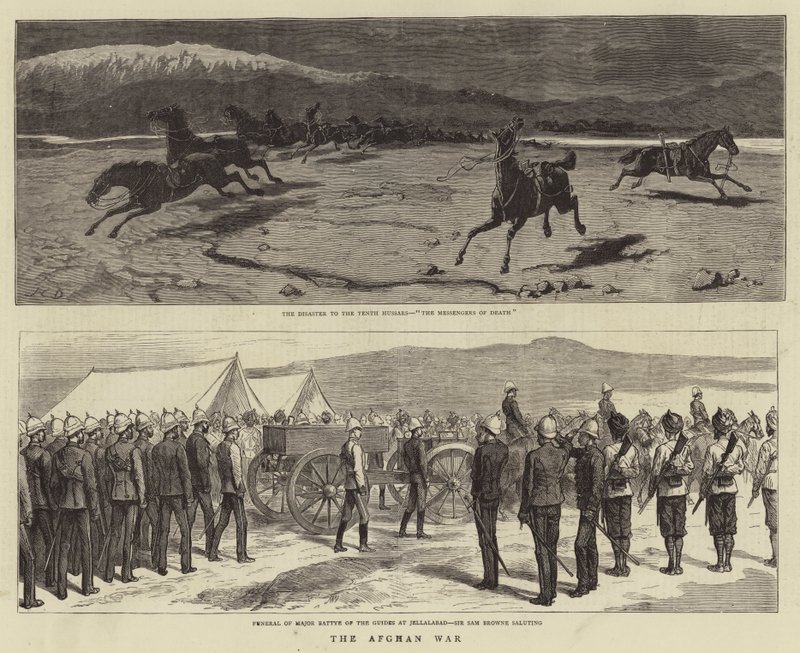 Az afgán háború alkotó: John Charles Dollman