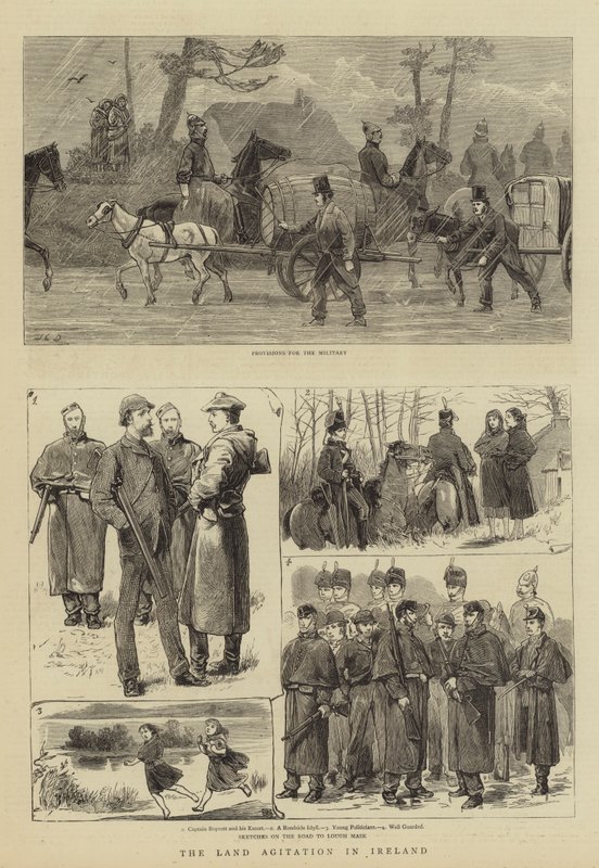 A Land Agitation Írországban alkotó: John Charles Dollman